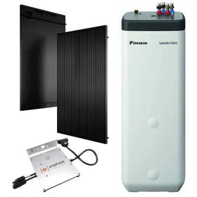 Panneau solaire Daikin hybride production eau chaude et électricité Daikin : Chauffage et climatisation - 1