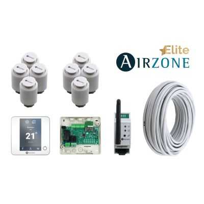 Pack Airzone radio pour 8 radiateurs