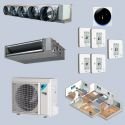 Pack gainable Daikin 14kw pour 150m² 5 pièces Airzone