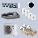 Pack gainable Daikin 5kw pour 60m² 4 pièces Airzone