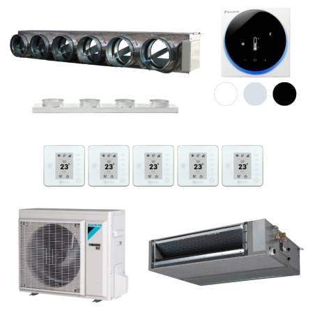Pack gainable Daikin 6kw pour 70m² 6 pièces Airzone