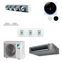 Pack gainable Daikin 7kw pour 80m²  Airzone 4 sorties