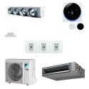 Pack gainable Daikin 5kw pour 60m² Airzone 4 sorties