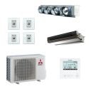Pack gainable Mitsubishi-Electric 6.0kw pour 70m² 4 pièces Airzone
