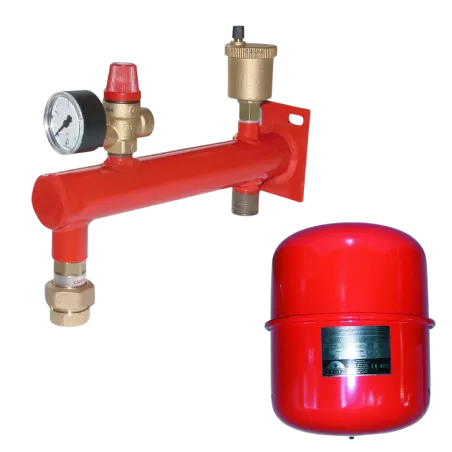 Kit vase d'expansion 25l et support équipe pour ballon tampon 051301-000007 -051301-000025