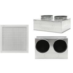 Grille de reprise + caisson de reprise + porte filtre 500 x 400