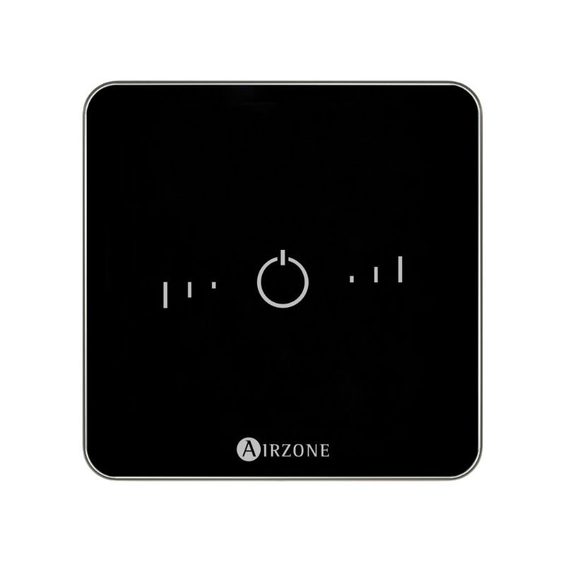 Thermostat Airzone Lite 2 coloris Noire – Filaire - AZCE6LITECN