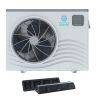 Pompe à chaleur piscine Heiwa de 35 à 115m3 55 - HBHP2-55-V1