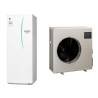 Pac air eau Ecodan power inverter silence duo 200 litres 10 kW triphasé - ERST20D-YM9D + PUZ-SWM100YAA