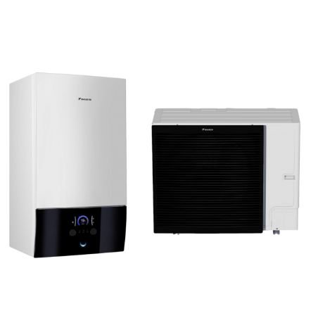 Pompe à chaleur Daikin Altherma 3 R W de 4 à 16kw R32 16 kW - ERLA16DV3 + EBBH16D6V