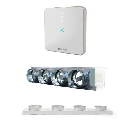 Airzone Easyzone Daikin + reprise et wifi de série 4 x 200 – Large - PPC25DAIBS07L4