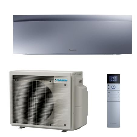 Climatiseur Daikin Emura 3 multi coloris 2 kW – Argentée - FTXJ20AS + RXJ20A9