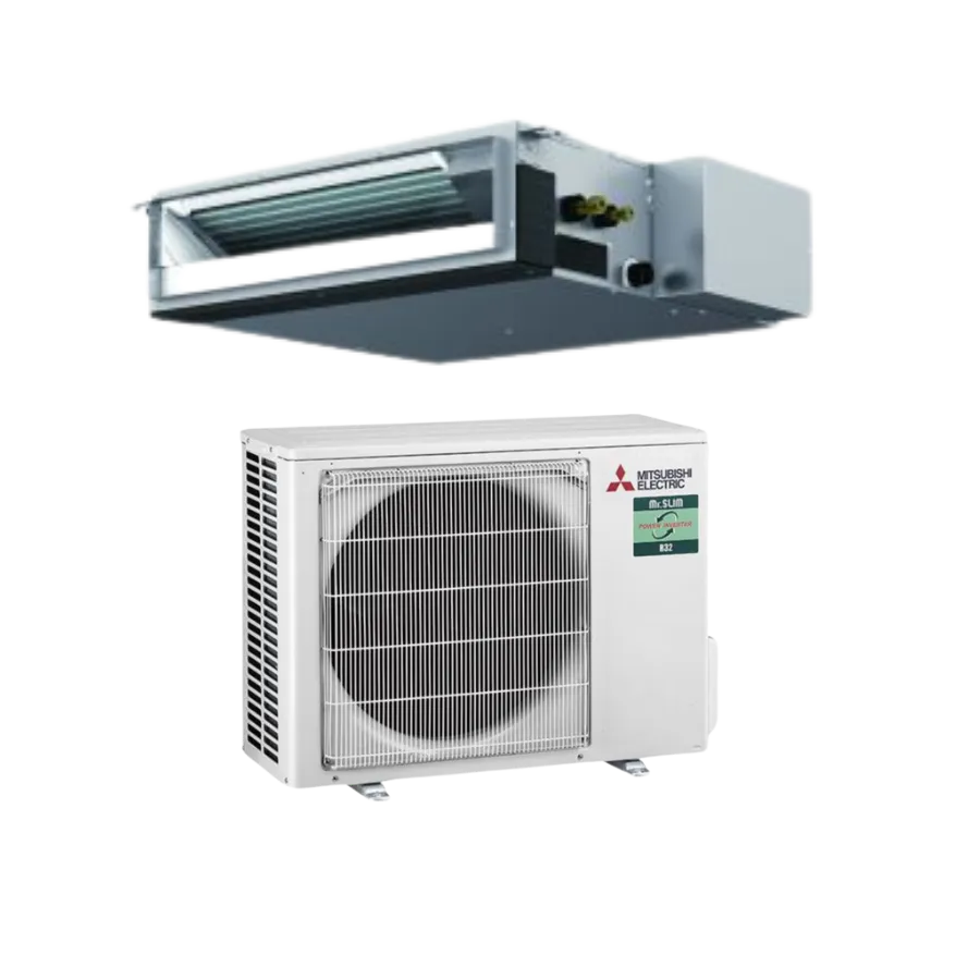 Gainable Mitsubishi-Electric compact basse pression power inverter 6 kW - SEZ-M60DA3 + PUZ-ZM60VHA3