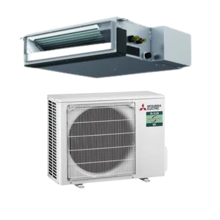 Gainable Mitsubishi-Electric compact basse pression power inverter 6 kW - SEZ-M60DA3 + PUZ-ZM60VHA3