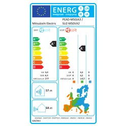 Gainable Mitsubishi-Electric moyenne pression inverter 5 kW - PEAD-M50JA3 + SUZ-M50VA2