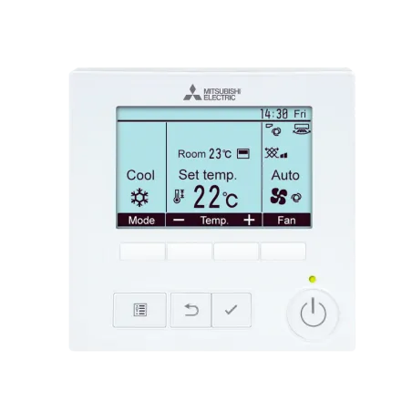 Télécommande filaire Mitsubishi Electric PAR-41MAA-J pour gainable, cassette et plafonnier