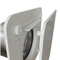 Bouche de soufflage 4 voies réglables extra plate 160 - 4095-172558 4095-172558
