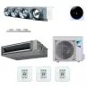 Pack gainable Daikin 6kw pour 70m² Airzone 4 sorties