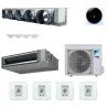 Pack gainable Daikin 13kw pour 140m² Airzone 5 sorties