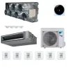 Pack gainable Daikin 14kw pour 150m² Airzone 7 sorties