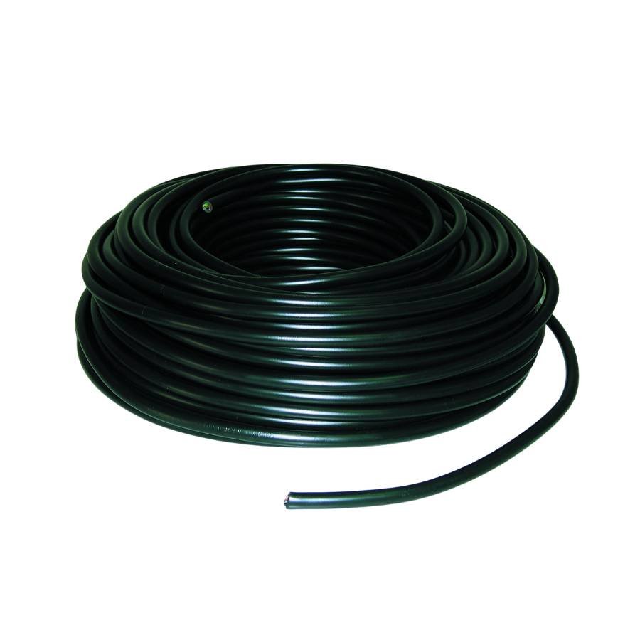Câble d'alimentation RO2V 5G 2,5 mm², touret de 50 m