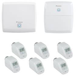 Kit régulation connectée Daikin HomeControls — 6 radiateurs