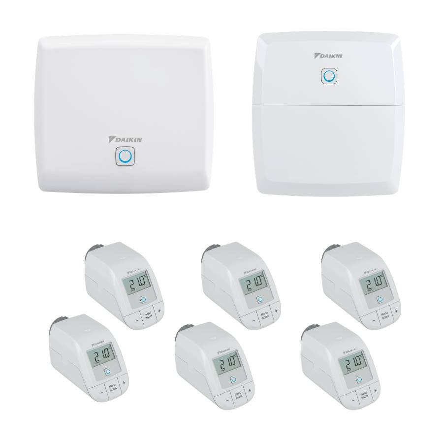 Kit régulation connectée Daikin HomeControls — 6 radiateurs