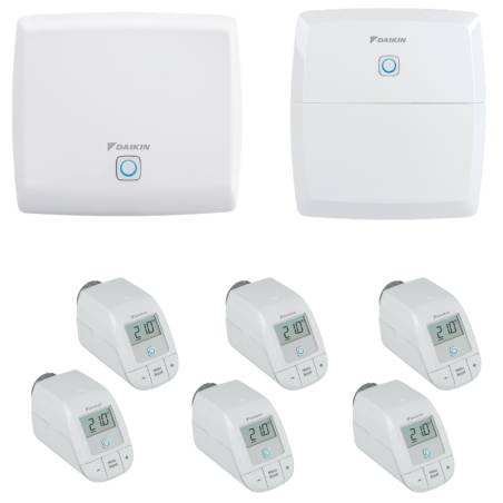Kit régulation connectée Daikin HomeControls — 6 radiateurs