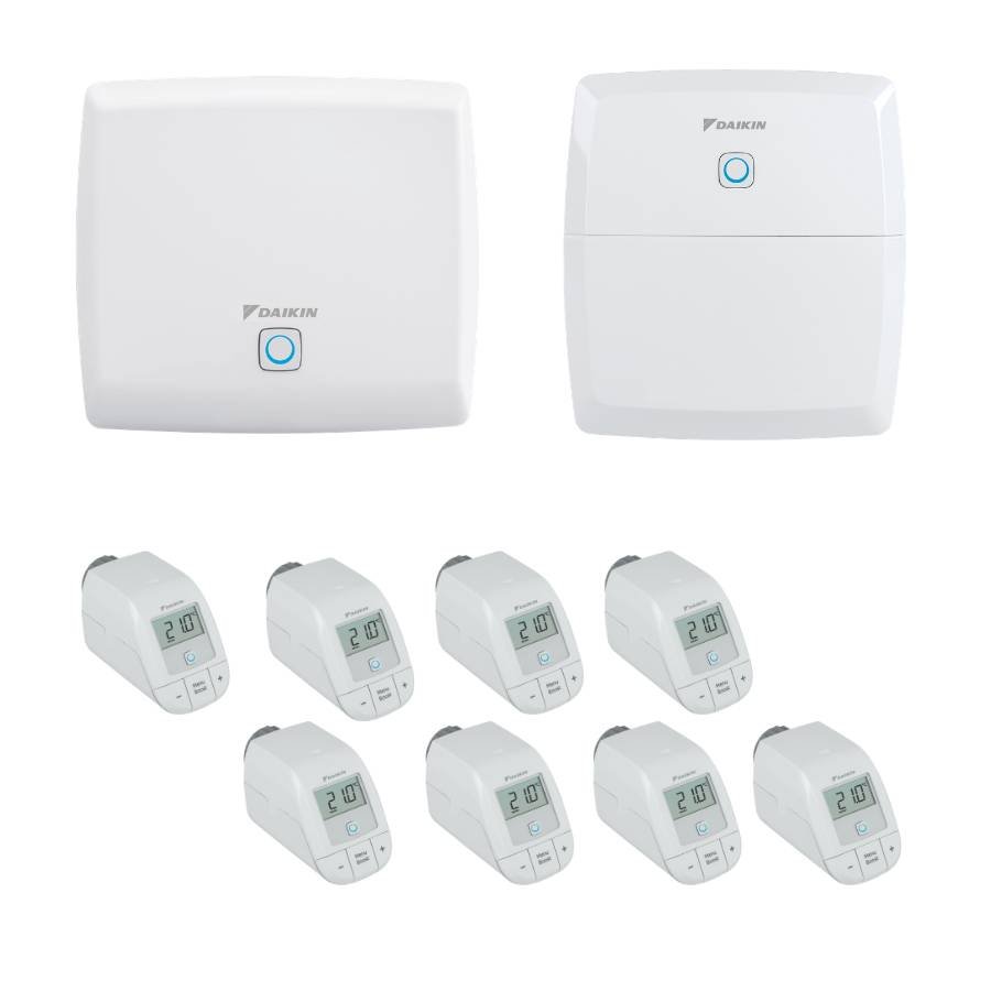 Kit régulation connectée Daikin HomeControls — 8 radiateurs