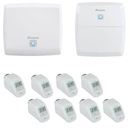 Kit régulation connectée Daikin HomeControls — 8 radiateurs