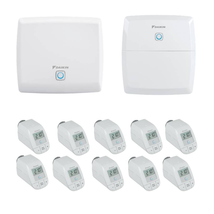 Kit régulation connectée Daikin HomeControls — 10 radiateurs