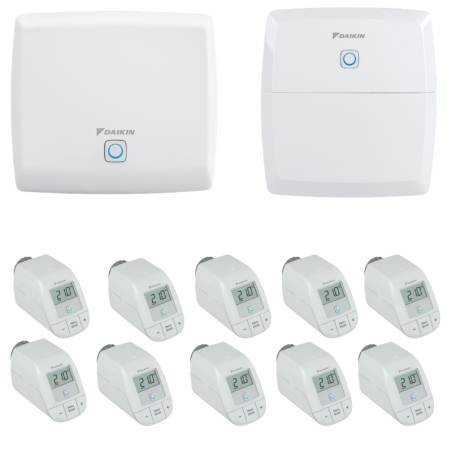 Kit régulation connectée Daikin HomeControls — 10 radiateurs