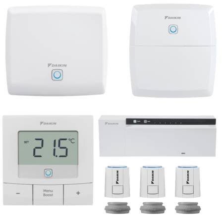 Kit régulation connectée Daikin HomeControls — plancher chauffant 3 zones