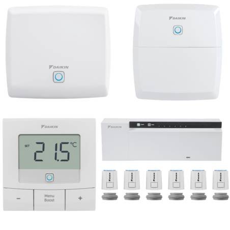 Kit régulation connectée Daikin HomeControls — plancher chauffant 6 zones