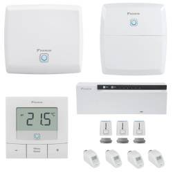 Kit régulation connectée Daikin HomeControls — plancher chauffant 3 zones + 4 radiateurs