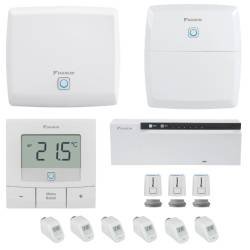 Kit régulation connectée Daikin HomeControls — plancher chauffant 3 zones + 6 radiateurs
