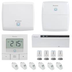 Kit régulation connectée Daikin HomeControls — plancher chauffant 4 zones + 6 radiateurs