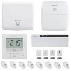 Kit régulation connectée Daikin HomeControls — plancher chauffant 4 zones + 8 radiateurs