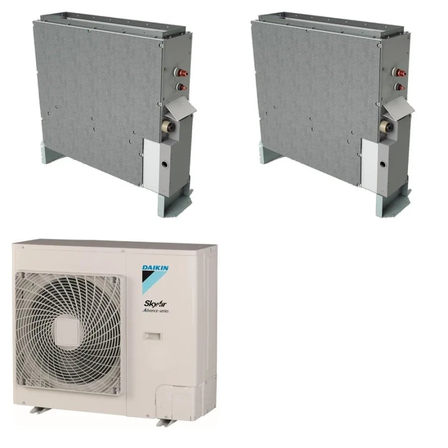 Pack Twin Daikin : 2 x FNA35A9 + groupe RZASG71MV1