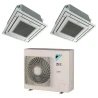Pack Twin Daikin : 2 x FFA50A9 + groupe RZASG100MY