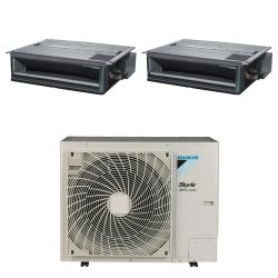 Pack Twin Daikin : 2 x FDXM50F9 + groupe RZAG100NV1