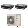 Pack Twin Daikin : 2 x FDXM50F9 + groupe RZASG100MY