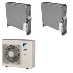 Pack Twin Daikin : 2 x FNA50A9 + groupe RZASG100MV