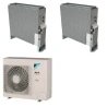 Pack Twin Daikin : 2 x FNA50A9 + groupe RZASG100MV