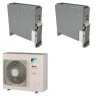 Pack Twin Daikin : 2 x FNA50A9 + groupe RZASG100MY