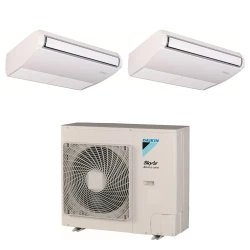 Pack Twin Daikin : 2 x FHA50A9 + groupe RZASG100MV