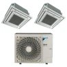 Pack Twin Daikin : 2 x FFA60A9 + groupe RZAG125NV1