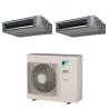 Pack Twin Daikin : 2 x FBA60A9 + groupe RZASG125MV