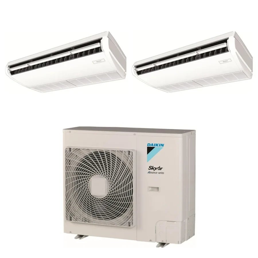 Pack Twin Daikin : 2 x FHA60A9 + groupe RZASG125MV