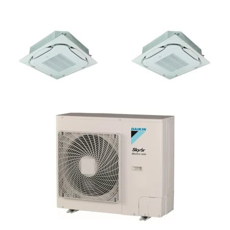Pack Twin Daikin : 2 x FCAG71B + groupe RZASG140MV